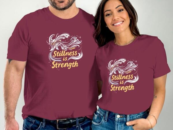 Embrace the Power of Stillness with Graphic T-Shirts - Image 3