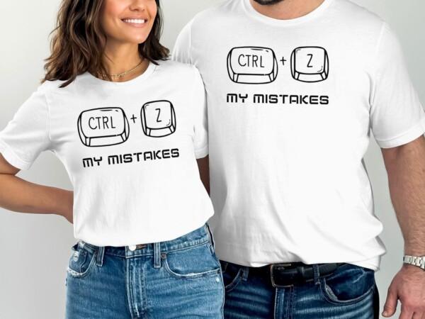 Funny Computer Shirt, Ctrl+Z My Mistakes T-Shirt, Geek Humor Tee, Programmer Gift, Computer Lover Tee, Techie Humor Shirt - Image 8