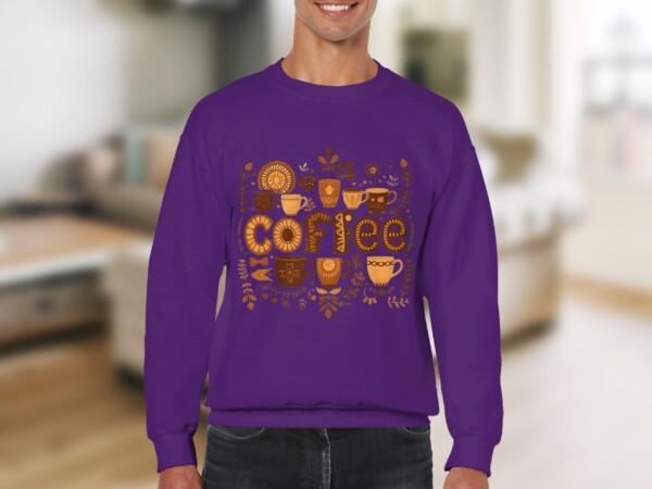 Coffee Lover Range Unisex Sweatshirt - Image 7