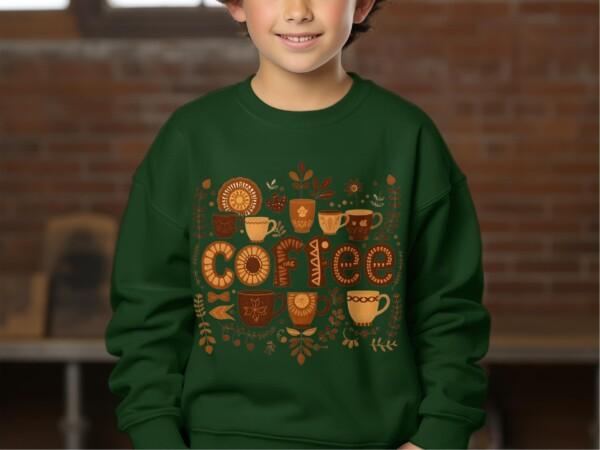 Coffee Lover Range Unisex Sweatshirt - Image 6
