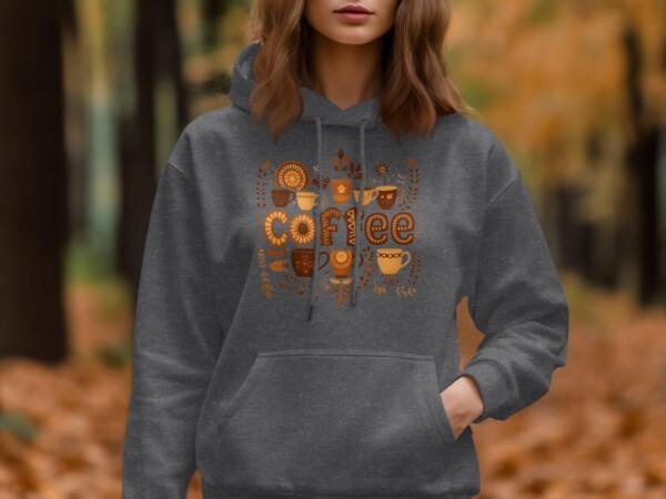 Coffee Lover Range Unisex Hoodie - Image 3