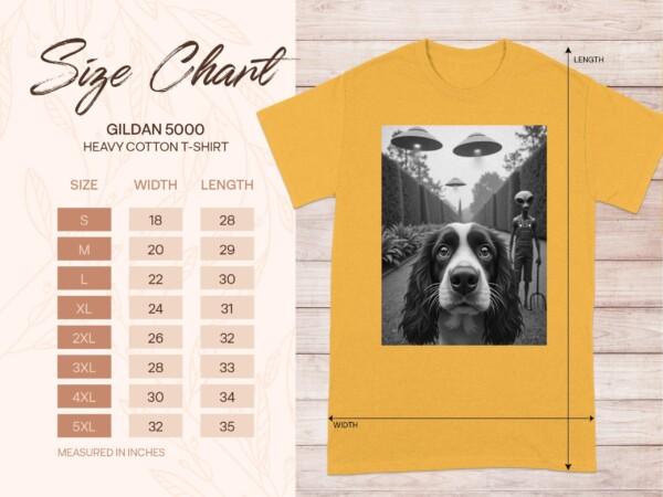 UFO Alien Abduction Dog T-Shirt, Funny Alien Dog Shirt, Space UFO Dog Humor Tee, Alien Invasion Graphic Tee, Unisex Casual Top - Image 9