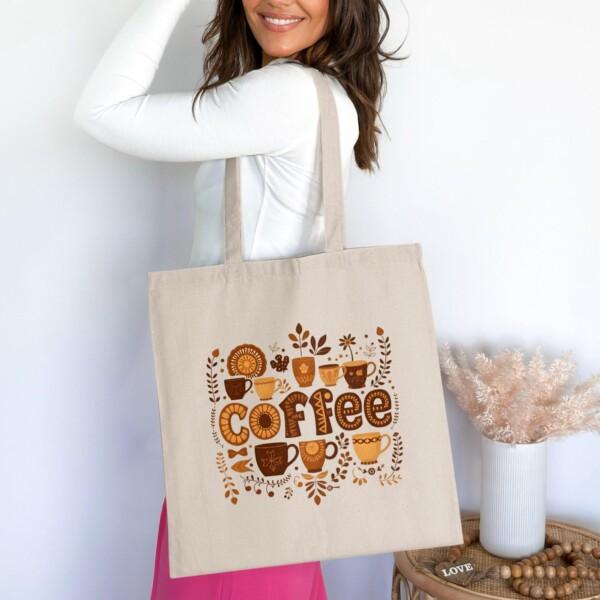 Coffee Lover Range Tote Bags - Image 3