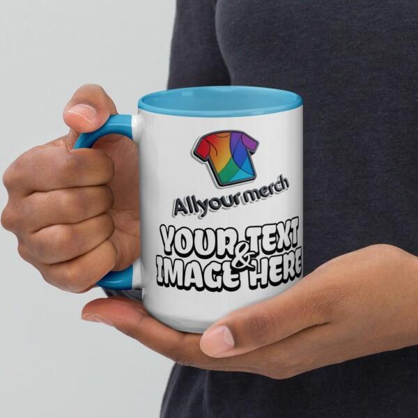Custom Design 15oz Accent Mug