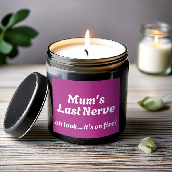 Funny Scented Candle, Mum's Last Nerve Candle, Oh Look It's On Fire, Unique Candle Gift - Image 6