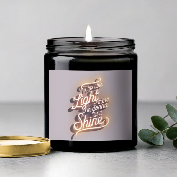 Scented Candle, This Little Light Of Mine Aromatherapy Candle, Home Decor Candle - Image 5