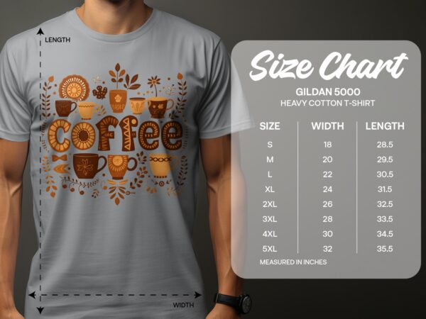 Coffee Lovers Range, Retro Coffee Art Tops, T-Shirts, Sweatshirts, Hoodies - Image 5