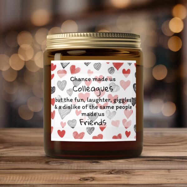 Fun and Heartwarming Friends, Amber Jar Scented Candles, 2 Sizes