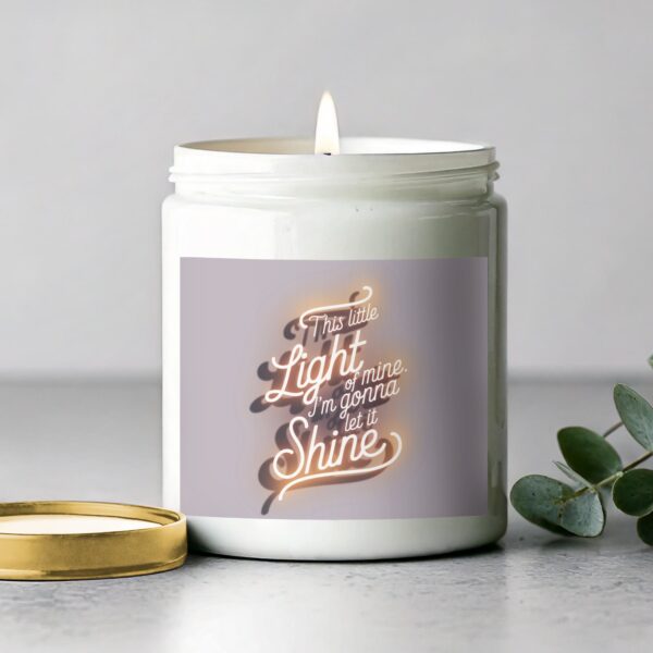 Scented Candle, This Little Light Of Mine Aromatherapy Candle, Home Decor Candle - Image 2