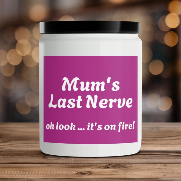 Funny Scented Candle, Mum's Last Nerve Candle, Oh Look It's On Fire, Unique Candle Gift