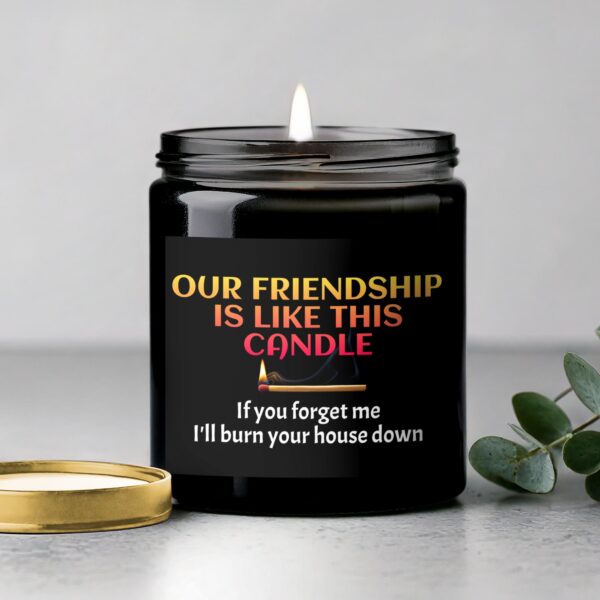 Funny Scented Candle, Unique Friendship Gift, Quirky Candle for Friends - Image 5