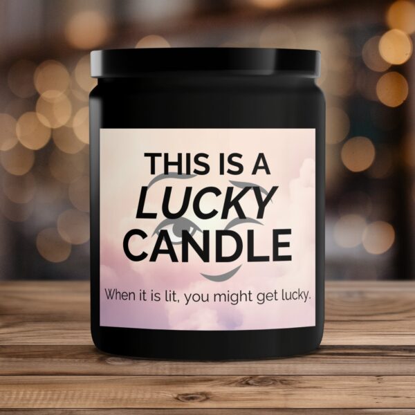 Lucky Scented Candle, Romantic Gift Candle, Suggestive Message Candle, Unique Gift for Partners - Image 4