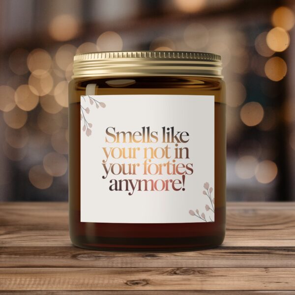 Refreshing Aromatic Experience, Amber Jar Scented Candles, 2 Sizes