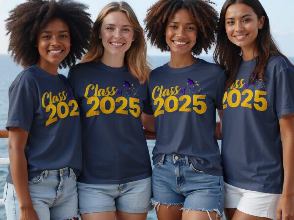 Class Of 2025 Graduation Celebration Design T-Shirts - Image 13