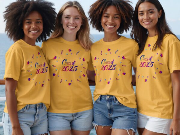 Class of 2025 Graduation Party Celebration T-Shirts - Image 4