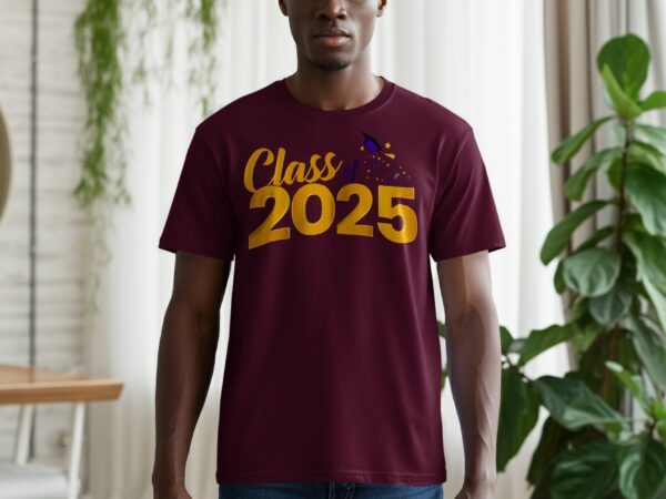 Class Of 2025 Graduation Celebration Design T-Shirts - Image 8