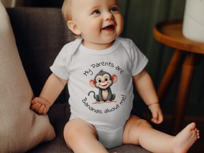 Baby Bodysuit Monkey