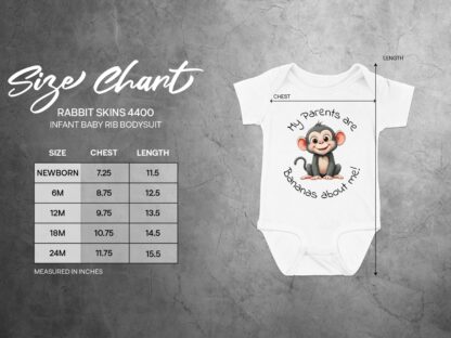Baby Bodysuit Monkey
