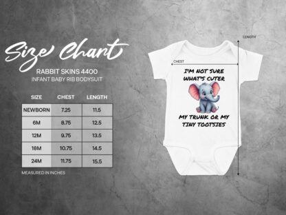 Baby Bodysuit Elephant