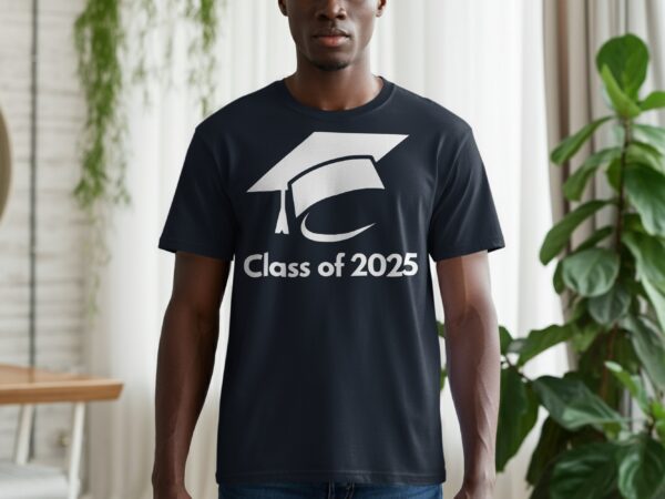 Class of 2025 Graduation Cap Design Celebration T-Shirts - Image 9