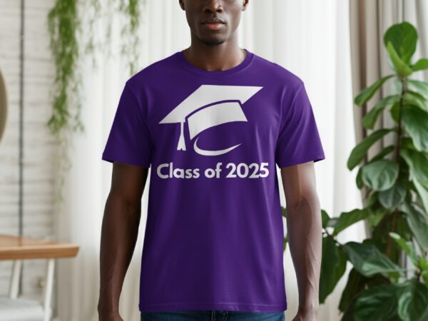 Class of 2025 Graduation Cap Design Celebration T-Shirts - Image 10