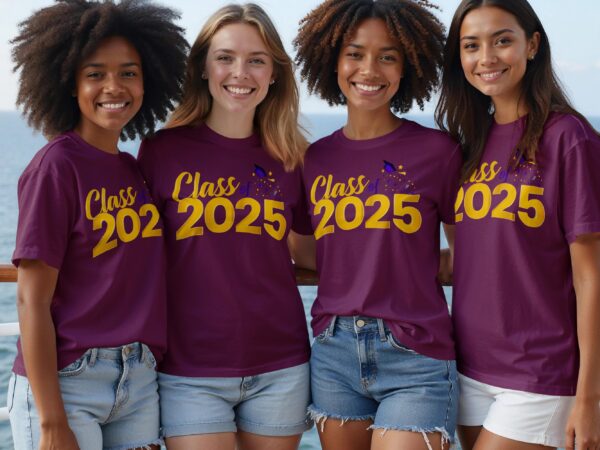 Class Of 2025 Graduation Celebration Design T-Shirts - Image 12